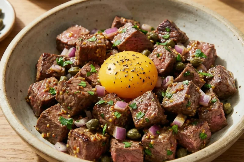 【沸騰ワード10】（4月10日）伝説の家政婦・志麻さんの『牛肉のタルタル風ステーキ』レシピ