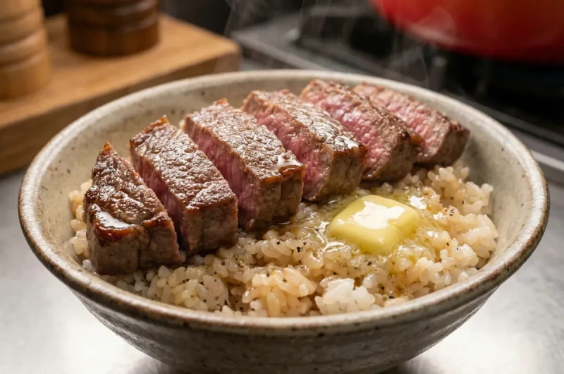 【教えてもらう前と後】ステーキメシの作り方 炊飯器でできる同時メシ （『調理器具1つ×時短料理』6月16日）