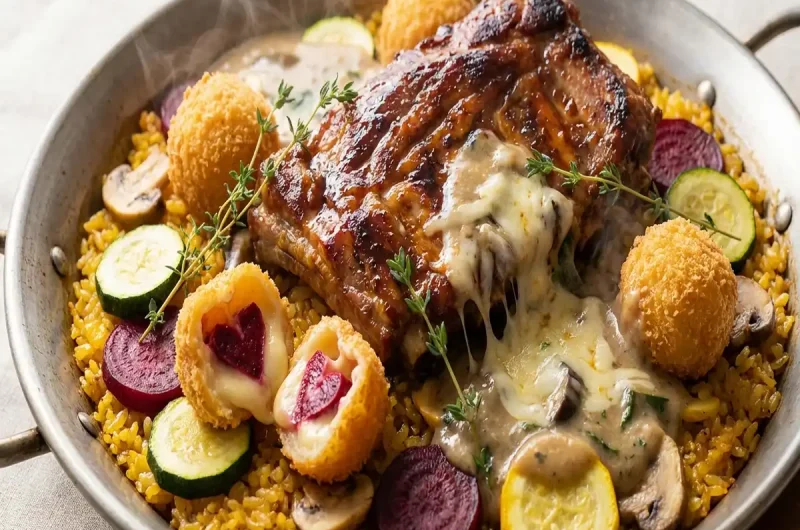 【NOと言わないカレン食堂】カレンさんのスペアリブを使ったパエリア『情熱あふれる肉たちの集い』の作り方 丸山本並夫婦オーダー（10月3日）