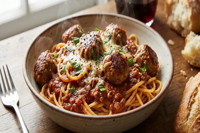 【ソレダメ】肉だんごで作るミートボールパスタのレシピ作り方 業務スーパー冷凍食品レシピ（10月7日）