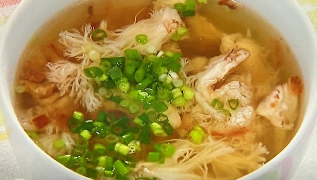 メレンゲの気持ち ヤマブシタケのふかひれ風スープの作り方 ヘルシーきのこ料理 11月21日 News123