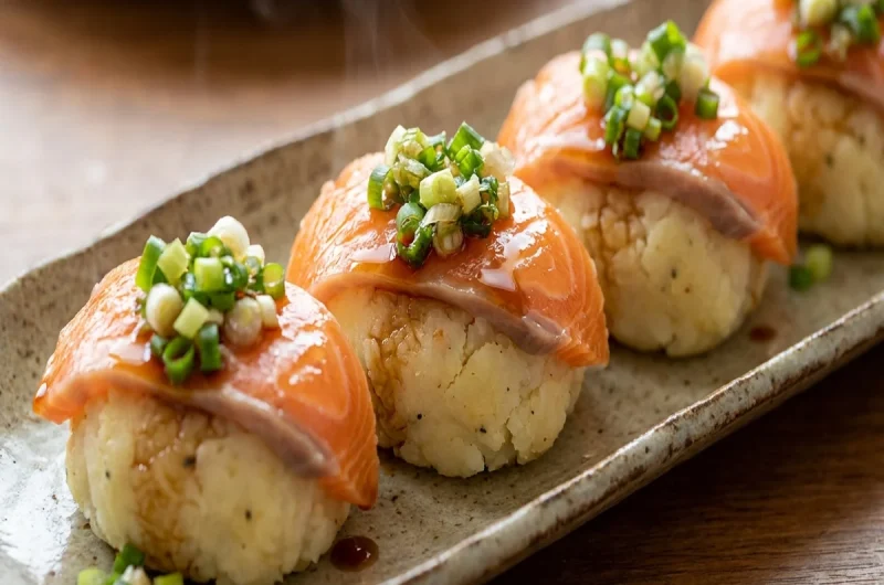 【ヒルナンデス】サーモンポテサラにぎり寿司仕立て（ポテトサラダ）の作り方 笠原シェフのおうちごはんレシピ（2月1日）