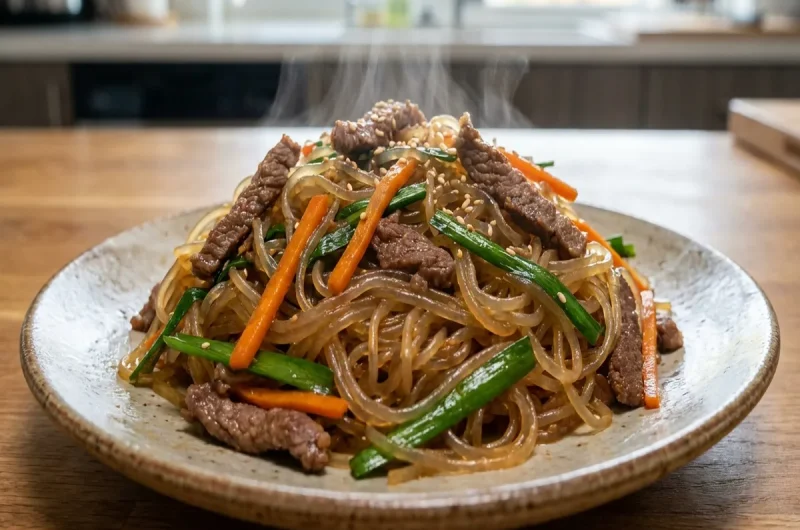 【家事ヤロウ】チャプチェの作り方 レンチン肉料理2/10