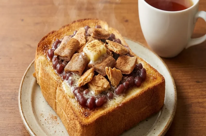 【ザワつく金曜日】八つ橋トーストの作り方