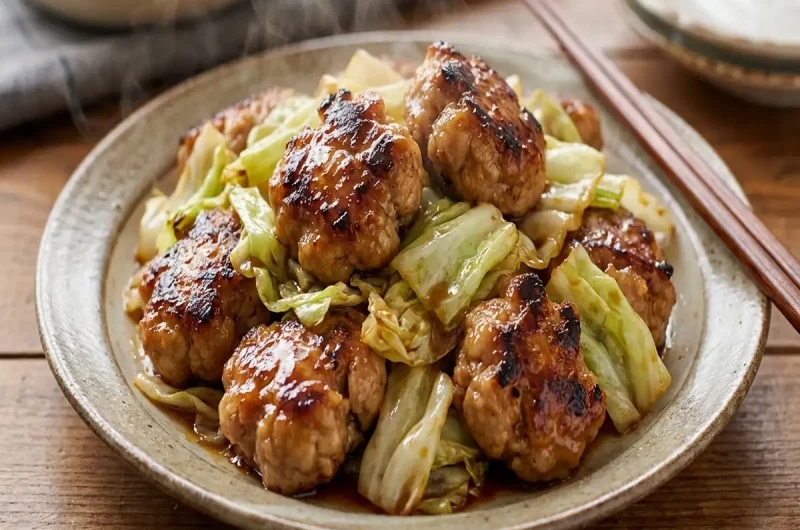 【家事ヤロウ】豚こまボールの作り方 和田明日香さんガッツリ系レシピ