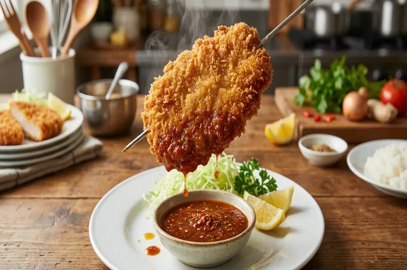 【平野レミの早わざレシピ】宙づりフライとスパイシーソースの作り方 2021早春（2月23日）