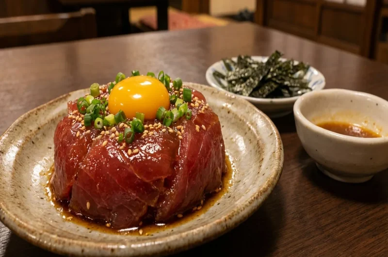 【青空レストラン】キハダマグロのユッケの作り方 マグロ料理レシピ（2月27日）