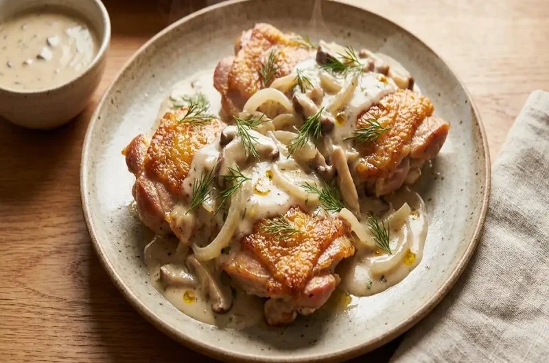 【火曜サプライズ】鶏もも肉のきのこソースがけの作り方 門脇麦さんレシピ（3月2日）