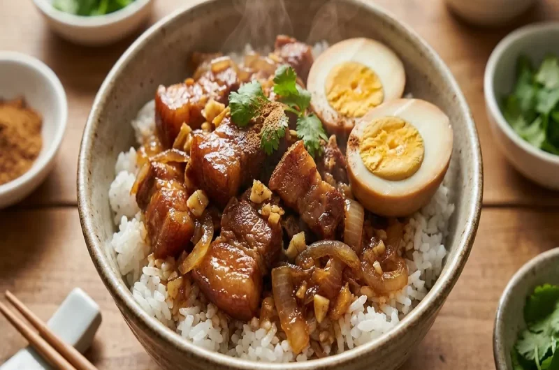 【土曜は何する】つゆだくルーローハンの作り方