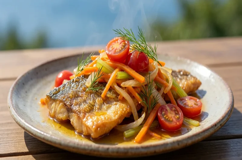 【青空レストラン】マスのエスカベッシュの作り方 プレミアムヤシオマスでフレンチフルコース（3月13日）