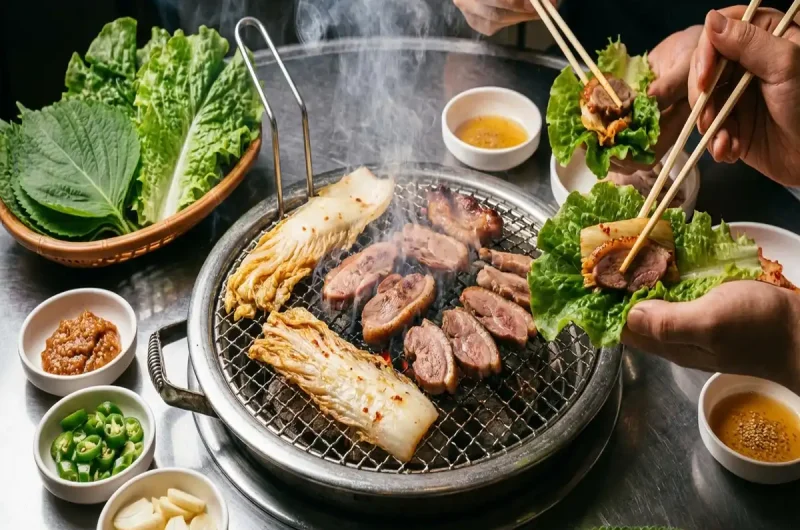 【所さんお届けモノです】鴨ギョプサルの作り方 ロバート馬場さん河内鴨アレンジ料理（3月14日）