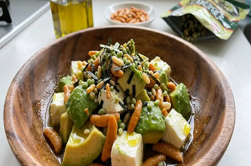 【家事ヤロウ】お茶漬けの素サラダの作り方 キャンプ飯（3月23日）