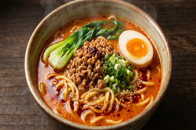 【鬼旨ラーメングランプリ】酸辣坦々麺の作り方 袋麺アレンジ 別府ちゃんレシピ（3月24日）