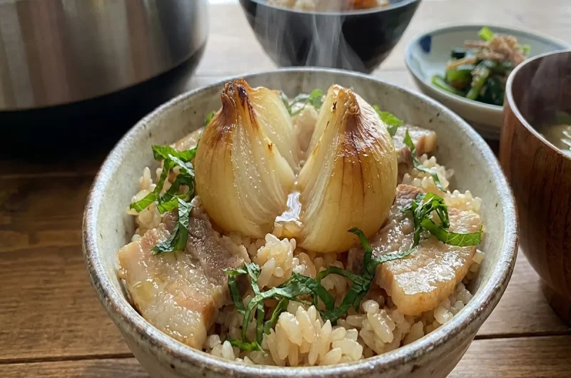 【ザワつく金曜日】新玉ねぎ釜飯の作り方 ざわつく釜ー1グランプリ（3月26日）