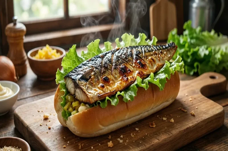 【相葉マナブ】サラダパン焼きサバサンドの作り方（3月28日）