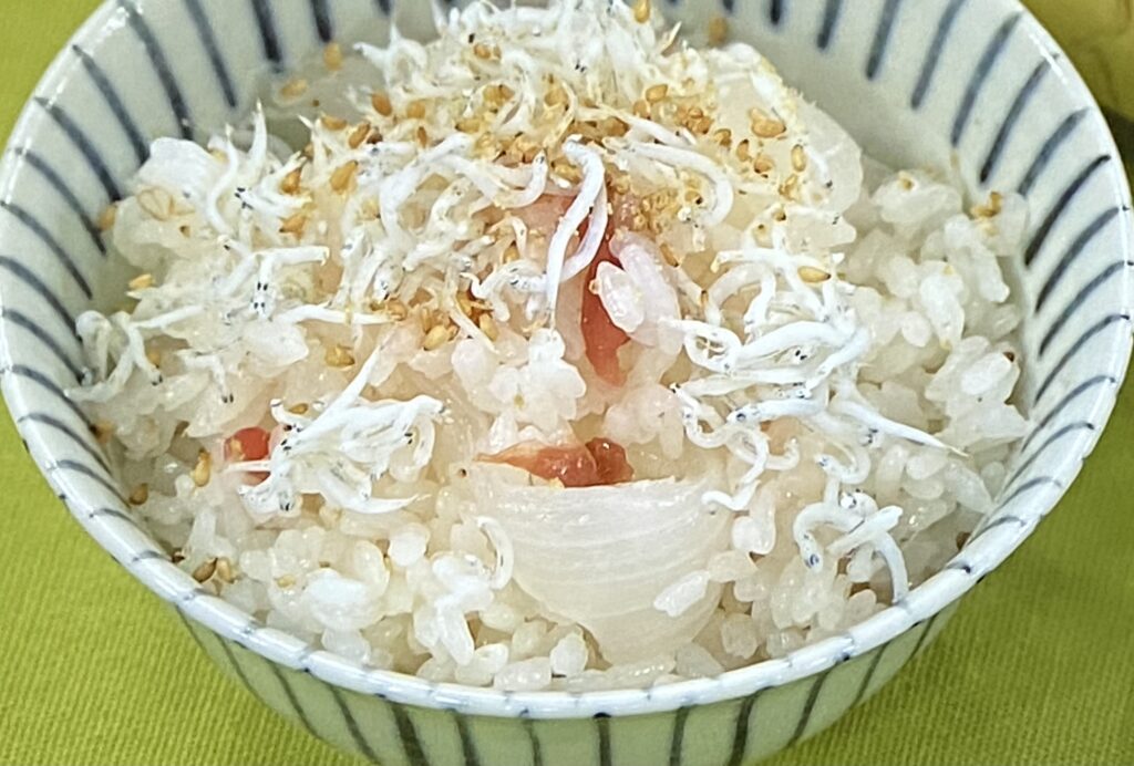 【あさイチ】新玉ねぎと梅干しの炊き込みご飯の作り方 「みんなゴハンだよ」レシピ（4月19日）
