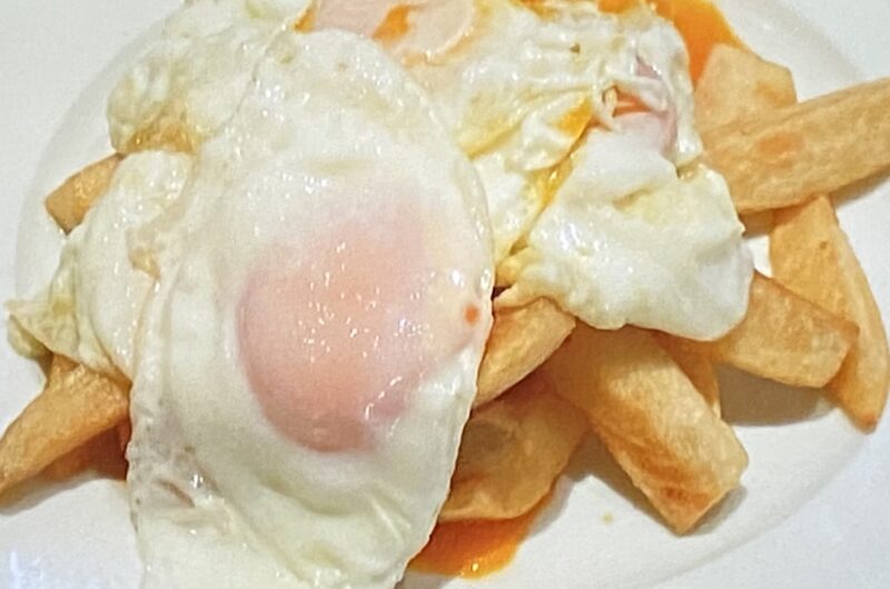 【ZIP】スペイン卵料理ウエボス・ロトスの作り方 世界の卵料理早さ決定戦（4月16日）