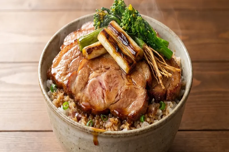 【ごはんジャパン】チャーシュー&和風チャーシュー丼の作り方 30分で完成笹岡シェフのレシピ 4月4日