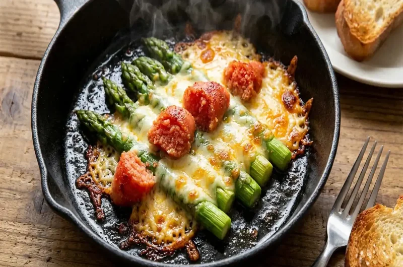 【家事ヤロウ】アスパラと明太子のチーズ焼きの作り方 和田明日香さんレシピ（4月6日）