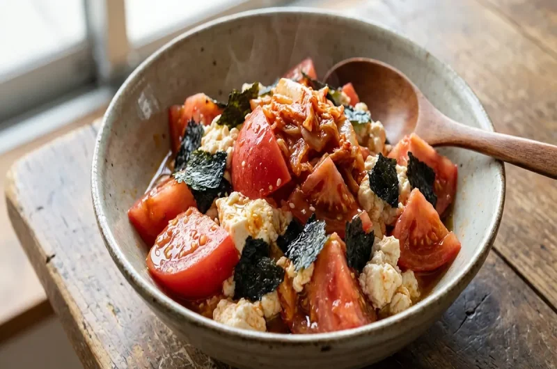 【家事ヤロウ】豆腐とトマトの紅白サラダの作り方 和田明日香さんレシピ（4月6日）