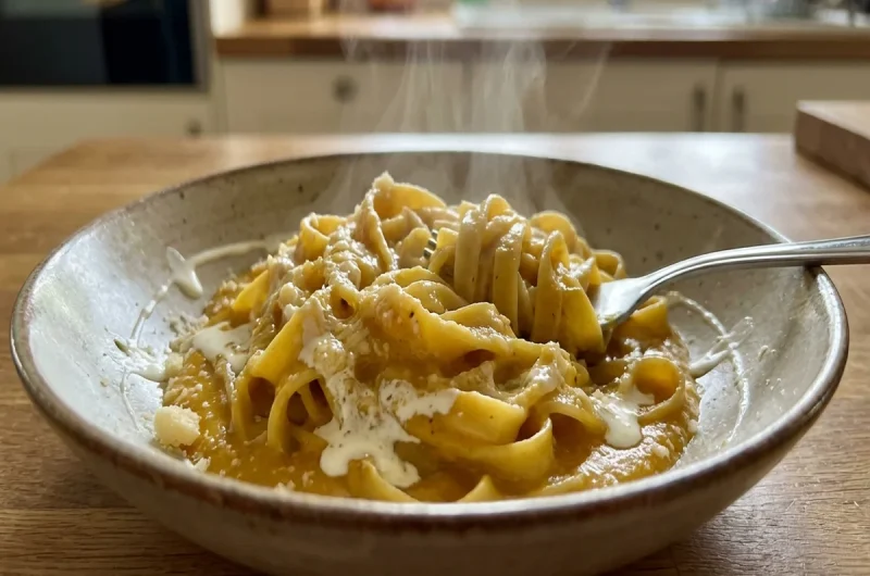 【ラヴィット】栗かぼちゃのポタージュパスタの作り方 クノールカップスープアレンジレシピ（4月7日）