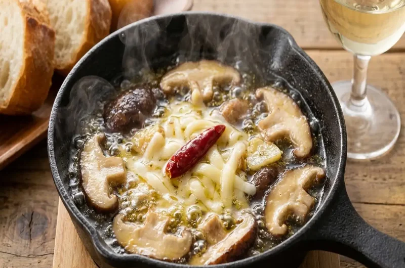 【ヒルナンデス】しいたけとチーズのアヒージョの作り方 リュウジさんおうち居酒屋レシピ（4月12日）