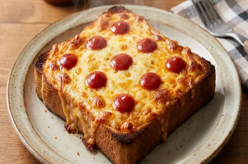 【家事ヤロウ】悪魔のカリカリピザトーストの作り方 トーストレシピ（4月13日）