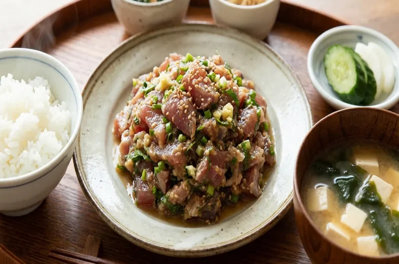 【マツコの知らない世界】初ガツオのなめろう（極上定食）の作り方 さかなクンおすすめレシピ（4月13日）