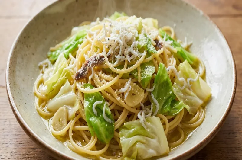 【ごはんジャパン】春キャベツとしらすのパスタの作り方 横須賀野菜で作る小倉知巳シェフのレシピ 4月17日