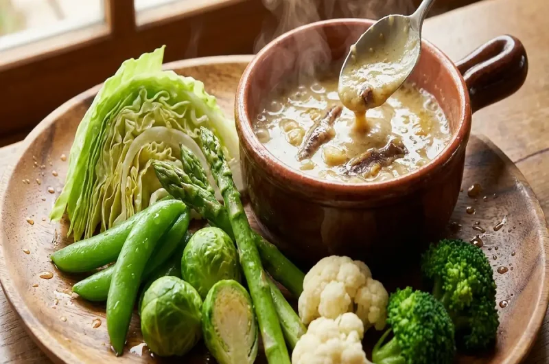 春野菜のバーニャカウダの作り方 小倉知巳シェフの横須賀野菜レシピ 4月17日