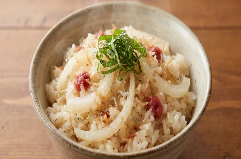 【あさイチ】新玉ねぎと梅干しの炊き込みご飯ご飯の作り方 「みんなゴハンだよ」レシピ（4月19日）