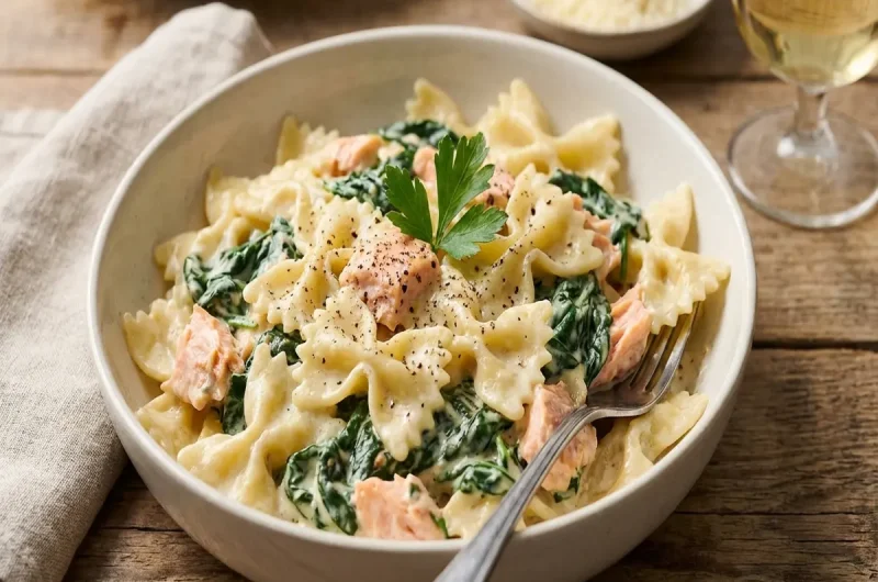 【ヒルナンデス】ほうれん草サーモンクリームの作り方 業務田スー子さん業務スーパーレシピ（4月19日）