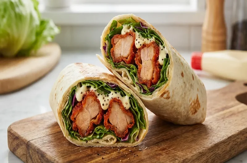 【家事ヤロウ】からあげクンラップサンドの作り方 コンビニホットスナックアレンジレシピ（4月20日）