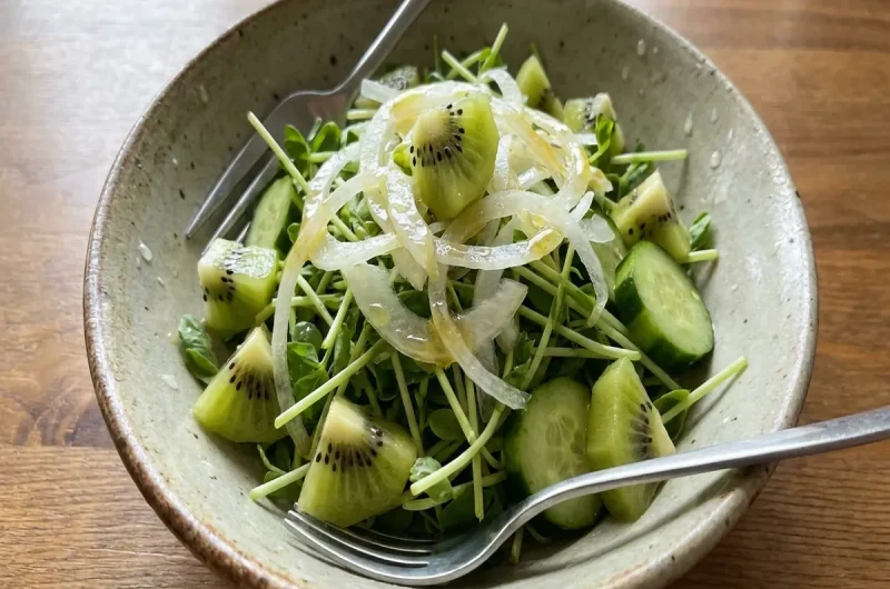 【あさイチ】キウイのグリーンサラダの作り方 「みんなゴハンだよ」ナンプラーレシピ（4月22日）