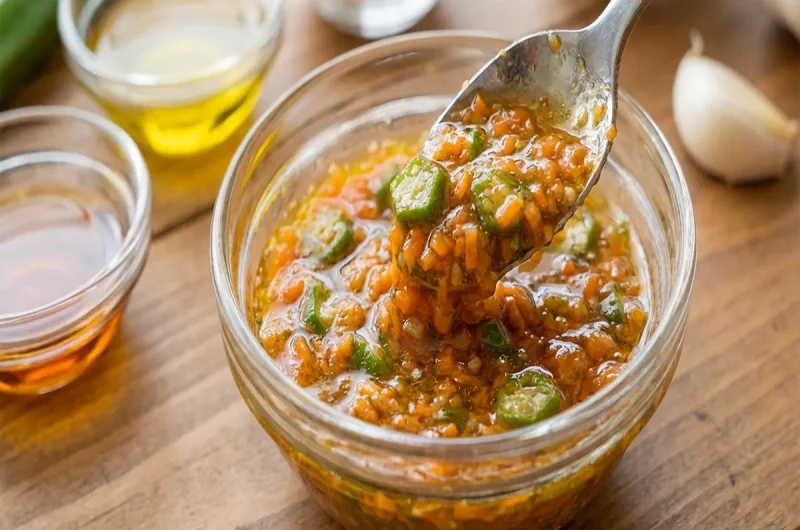 【主治医が見つかる診療所】にんじんとオクラのとろみドレッシングの作り方 V6長野さんのレシピ（4月22日）