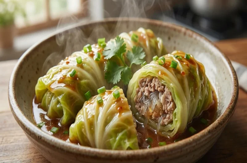 【あさイチ】中華風蒸しロールキャベツの作り方 「みんなゴハンだよ」レシピ（4月26日）