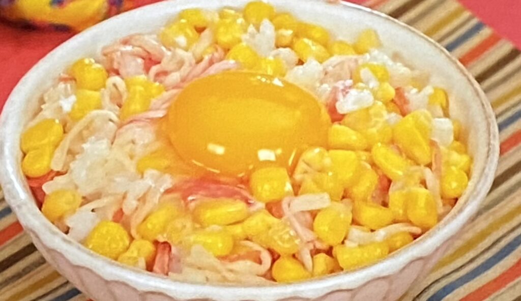 カニ玉風卵かけご飯 ラヴィット