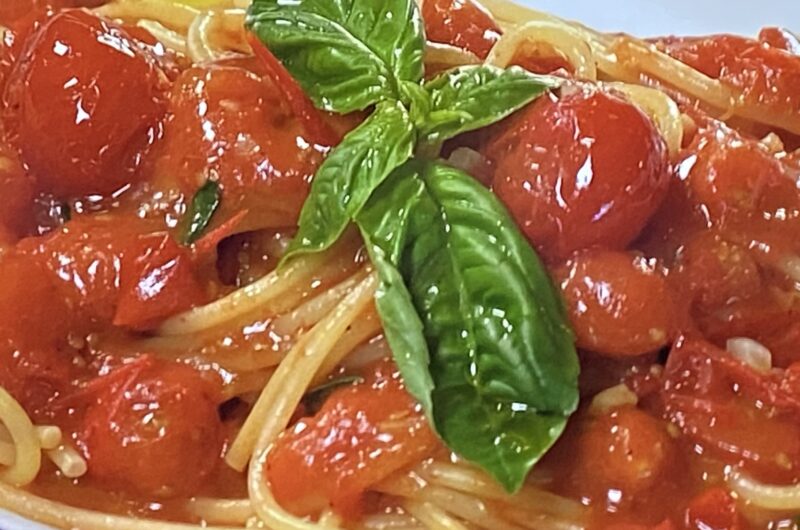 【あさイチ】ミニトマトソースのパスタの作り方 イタリアンシェフの10分絶品レシピ（5月6日）