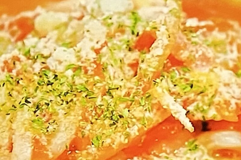 【シューイチ】ガーリックトマト煮込みうどんの作り方  リュウジさんバズレシピレシピ（5月16日）
