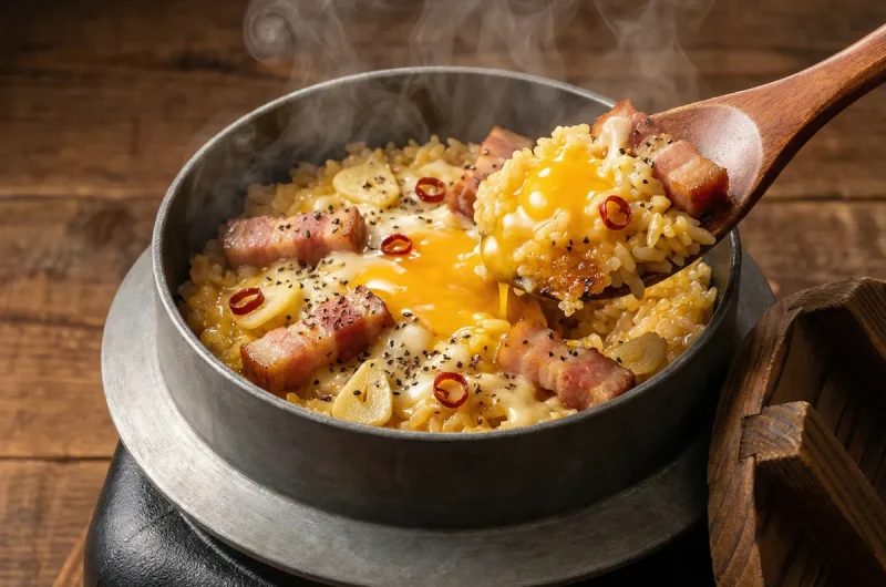 【相葉マナブ】カルボナーラ釜飯の作り方 釜ー1グランプリ（5月9日）