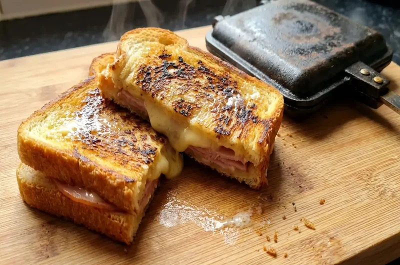 【土曜は何する】ハムチーズホットサンドの作り方 西荻ヒュッテホットサンドレシピ（5月1日）