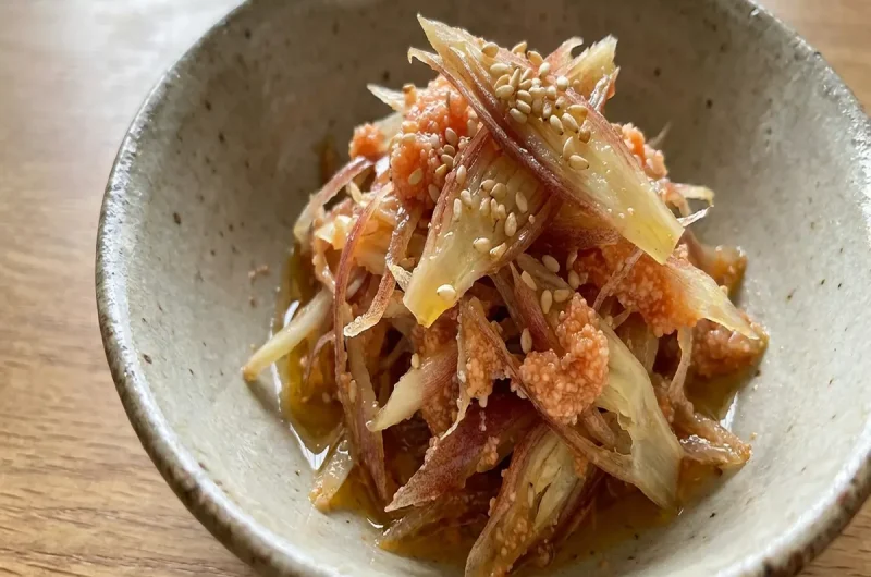 【家事ヤロウ】みょうがの明太子和えの作り方 和田明日香さんおつまみレシピ（5月4日）