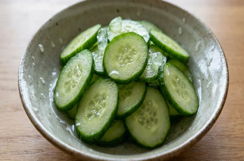 【あさイチ】きゅうりの浅漬け（だし解凍）の作り方 冷凍野菜レシピ（5月12日）