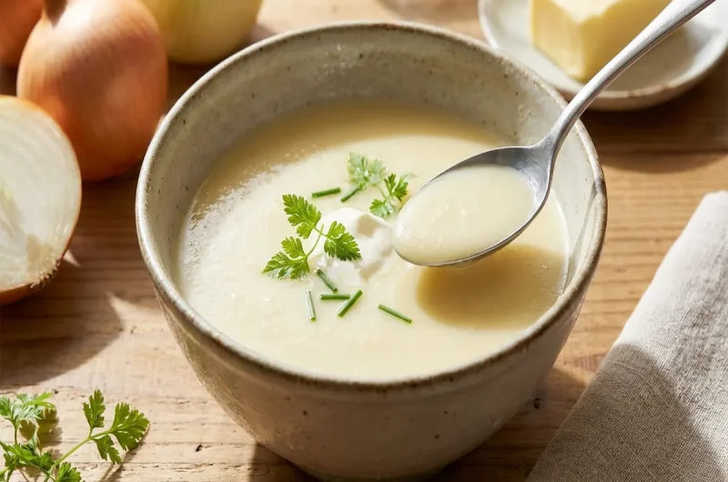 【ごはんジャパン】新玉ねぎの冷製ポタージュの作り方 新玉ねぎ活用遠山シェフのレシピ（5月15日）