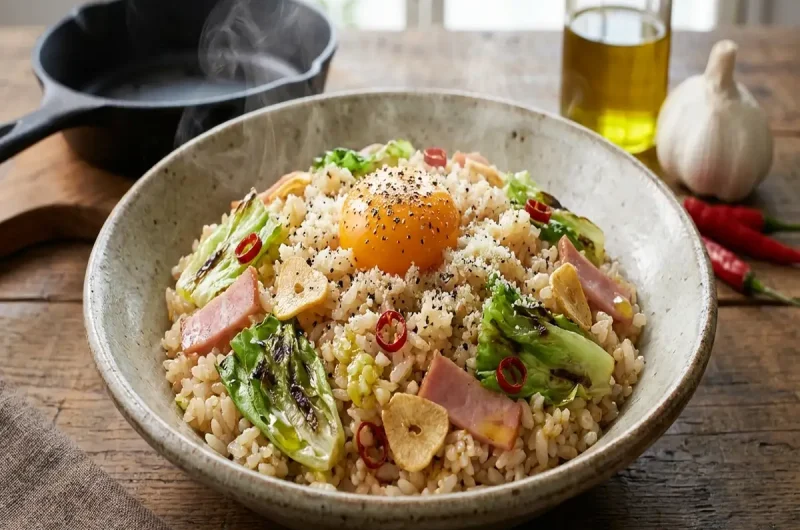 【シューイチ】レタスのペペ飯の作り方  リュウジさんバズレシピレシピ（5月16日）