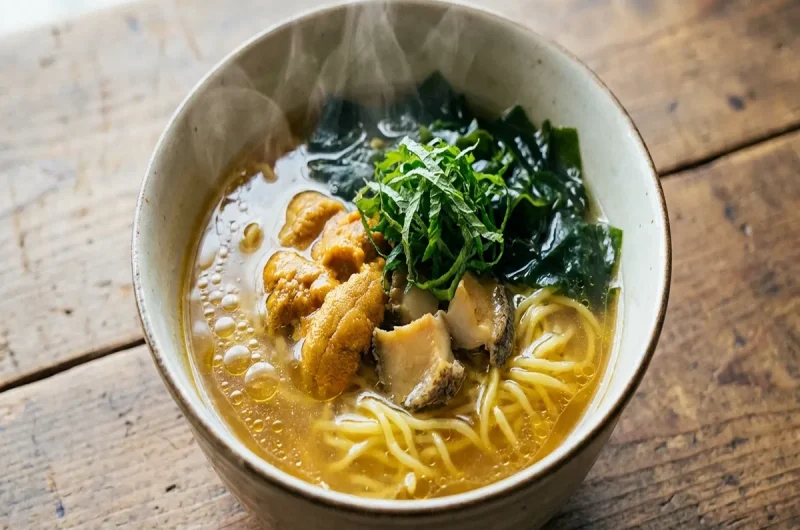 【相葉マナブ】いちご煮（青森）の磯ラーメンの作り方 海の幸絶品お料理博（5月16日）