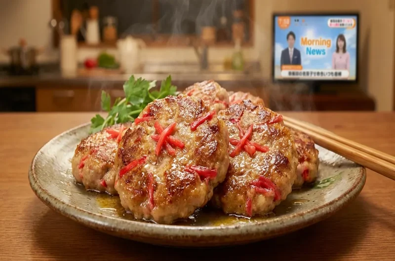 【ZIP】真っ赤な生姜焼き（紅生姜アレンジ）の作り方 小袋調味料使い切りレシピ（5月17日）