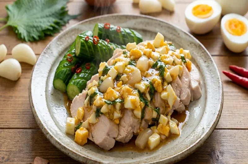 【家事ヤロウ】サラダチキンと蛇腹きゅうり 中華風タルタルソース添えの作り方 料理芸人キングさんレシピ（5月18日）