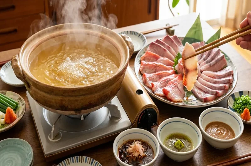 【家事ヤロウ】いかちゃん３種ダレ＆金目鯛とブリのしゃぶしゃぶの作り方 海鮮居酒屋のレシピ（5月18日）