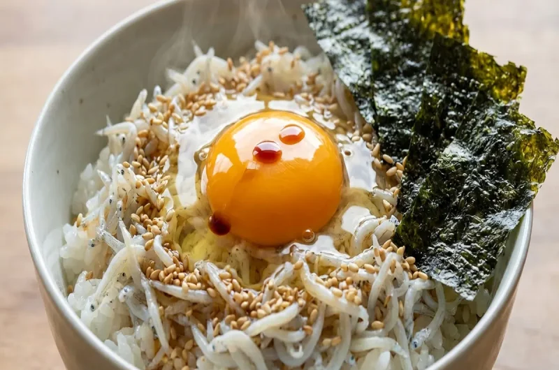 【ラヴィット】しらす卵かけご飯の作り方 アレンジ卵かけご飯レシピ 5月21日